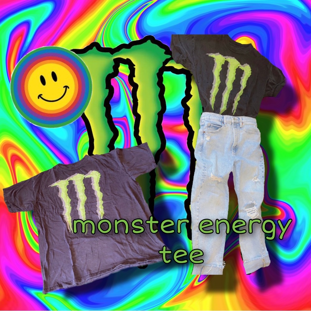 monster energy t shirt